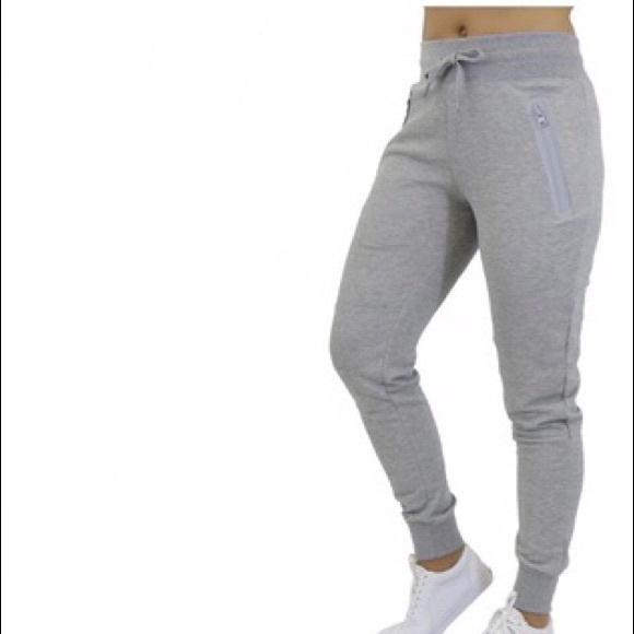 Pants & Jumpsuits | Womens Slimfit Joggers With Tech Zipper Pockets ...